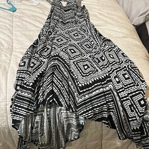 Black and white candies dress